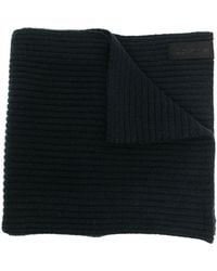 Calvin Klein - Ribbed-knit Cashmere-wool Scarf - Lyst