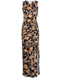 Patrizia Pepe - Floral-print Tank Dress - Lyst