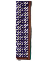 Miu Miu - Printed Silk Scarf - Lyst