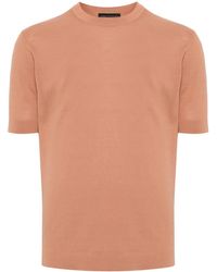 Dell'Oglio - Crew-Neck Cotton T-Shirt - Lyst
