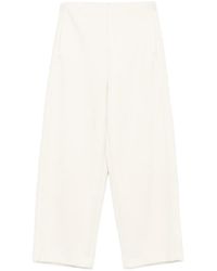 Max Mara - Cropped Palazzo Trousers - Lyst
