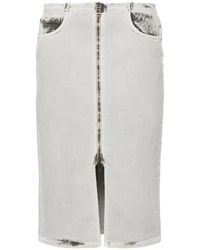 Haikure - Denim Pencil Skirt - Lyst