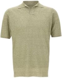 FILIPPO DE LAURENTIIS - Mélange-Effect T-Shirt - Lyst