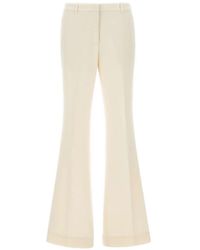 THE GARMENT - Belt-Loop Flared-Leg Trousers - Lyst