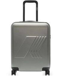 K-Way - Eudoxie Striped Suitcase - Lyst