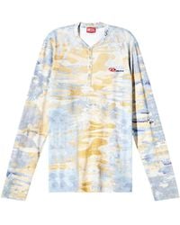 DIESEL - X Damiano David ロングtシャツ - Lyst