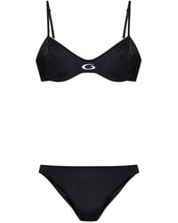 Balenciaga - Logo-Embroidered Bikini - Lyst