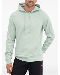 HUGO - Logo Hooded Sweatshirt - Lyst