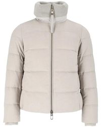 DUNO - Padded High-Neck Jacket - Lyst