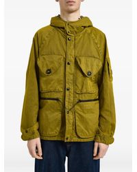 C.P. Company - Panama-R Goggle-Detail Hooded Jacket - Lyst