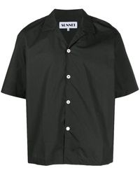 Sunnei - Button-up Cotton Shirt - Lyst