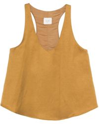 Alysi - V-Neck Racerback Top - Lyst