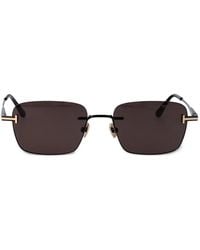 Tom Ford - Jake Sonnenbrille Mit Eckigem Gestell - Lyst