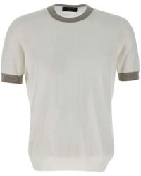 Gran Sasso - Short-Sleeve Crew-Neck T-Shirt - Lyst
