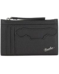 Borsalino - Logo-Embossed Card Holder - Lyst