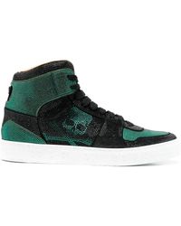 Philipp Plein - Hi-Top Sneakers Notorious Crystal Skull With Crystals - Lyst