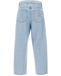 Carhartt - Logo-Label Five-Pocket Jeans - Lyst
