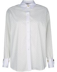 Elisabetta Franchi - Classic Comfortable Shirts Collection - Lyst