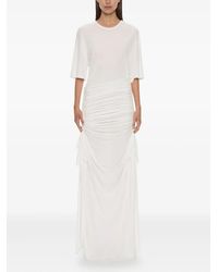 Christopher Esber - Shibari Maxi-Jurk Met Ruches - Lyst