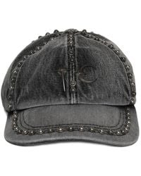 THUG CLUB - Studded-Emblishment Baseball Cap - Lyst