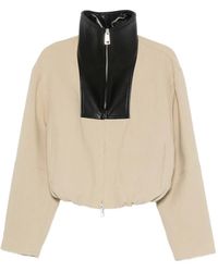 Nanushka - Alonza Cropped Jacket - Lyst