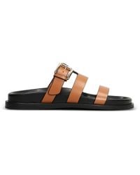 Bibi Lou - Sandales Lisy À Boucle Et Brides À Effet De Treillis - Lyst