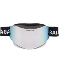 Balenciaga - Maschera Da Sci Con Logo - Lyst