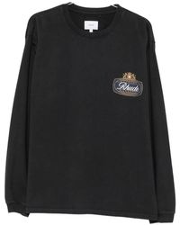 Rhude - Logo-Print Long-Sleeve T-Shirt - Lyst