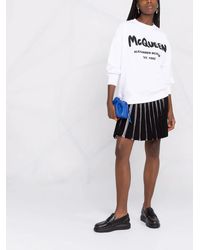 McQueen - アレキサンダー・マックイーン ロゴ スウェットシャツ - Lyst