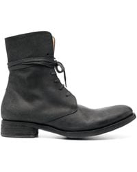 A Diciannoveventitre - Cordovan Lace-up Leather Boots - Lyst