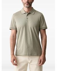 Michael Kors - Logo-Print Short-Sleeve Polo Shirt - Lyst
