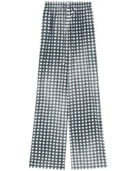 Ermanno Scervino - Vichy Print Trousers - Lyst