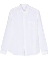120% Lino - Linen Chambray Shirt - Lyst