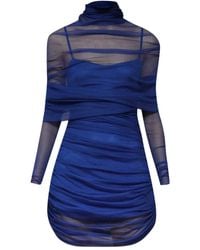 Christopher Esber - Minikleid mit Sheer-Effekt - Lyst