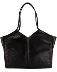 Hereu - Medium Calella Distressed Leather Tote Bag - Lyst