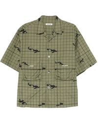 Undercover - Checked-Pattern Shirt - Lyst