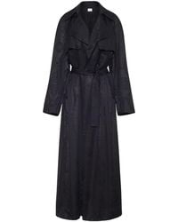 Adam Lippes - Gareth Moiré Trench Coat - Lyst