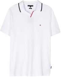 Tommy Hilfiger - Rwb Tipped V Collar Reg Polo Shirt - Lyst