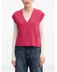 Benetton - V-Neck Sweater - Lyst