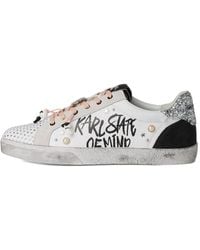 KARL LAGERFELD - Skool Karl Sneakers - Lyst