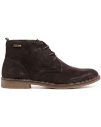 Barbour - Lace-up Leather Boots - Lyst