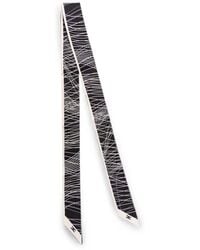 Elisabetta Franchi - Abstract-Pattern Scarf - Lyst