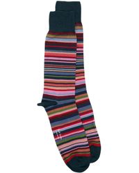 Paul Smith - Striped Ankle Socks - Lyst