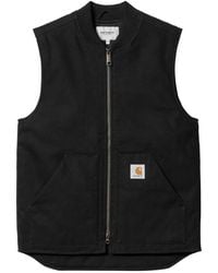 Carhartt - Cotton Zip-Up Gilet - Lyst