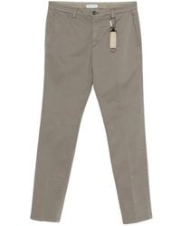 Manuel Ritz - Logo-Patch Belt-Loop Trousers - Lyst