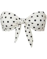 Nicholas - Naia Knot Bikini Top - Lyst