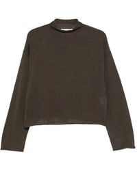 Marc O' Polo - High-Neck Drop-Shoulder Sweater - Lyst