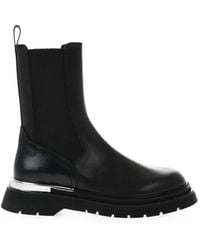 DSquared² - Urban Hiking Leather Chelsea Ankle Boots - Lyst