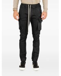 Rick Owens - Cargo Broek Met Trekkoord - Lyst