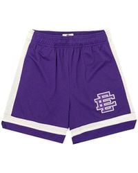 Eric Emanuel - Basic V3 Logo-Print Shorts - Lyst